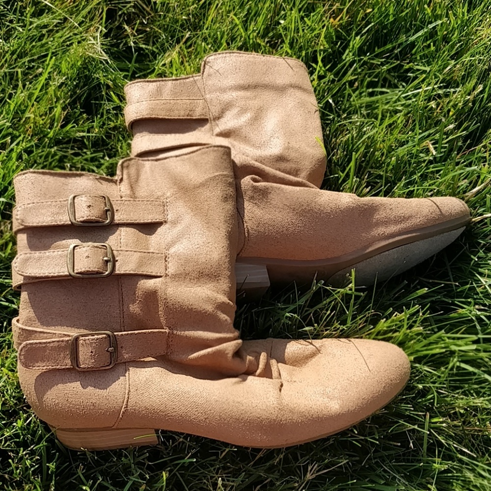 Mossimo Tan Booties Women's
